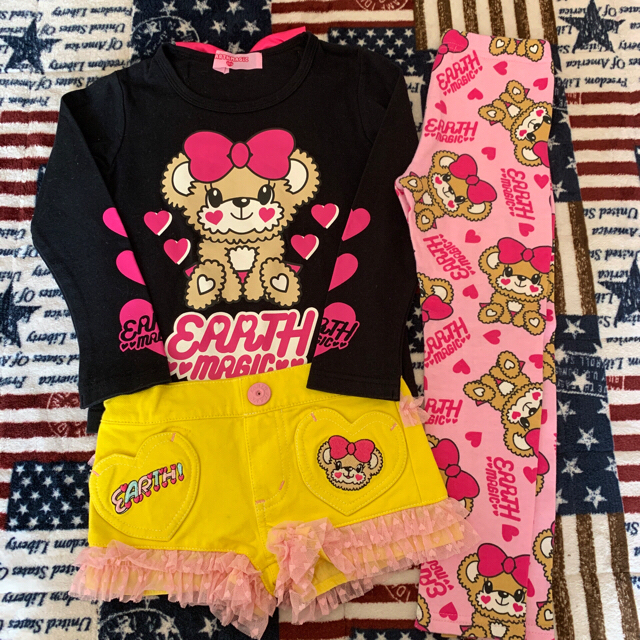 EARTHMAGIC(アースマジック)の専用❣️ キッズ/ベビー/マタニティのキッズ服女の子用(90cm~)(Tシャツ/カットソー)の商品写真