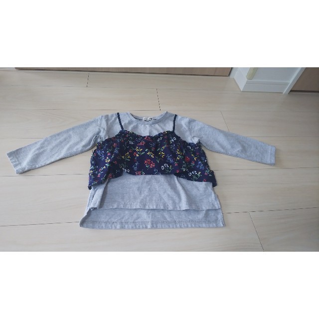 Branshes(ブランシェス)のブランシェス◆未着用◆120◆ロンT キッズ/ベビー/マタニティのキッズ服女の子用(90cm~)(Tシャツ/カットソー)の商品写真