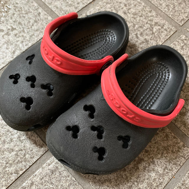 CROSS(クロス)のcrocs14cm サンダル キッズ/ベビー/マタニティのベビー靴/シューズ(~14cm)(サンダル)の商品写真