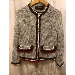 ザラ(ZARA)のZARAタグなしジャケット(ノーカラージャケット)