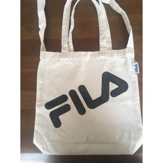 フィラ(FILA)のFILA フィラ　ショルダーバッグ　キャンバス(エコバッグ)