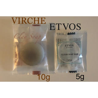 エトヴォス(ETVOS)のETVOS & VIRCHE ソープ 5g+10g(洗顔料)
