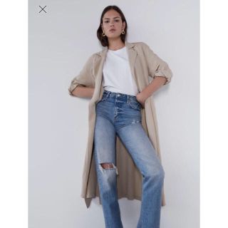 ザラ(ZARA)の新品未使用✳︎zara トレンチコート　ベージュ　Sサイズ(トレンチコート)