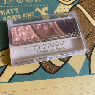 セザンヌケショウヒン(CEZANNE（セザンヌ化粧品）)のCEZANNE トーンアップアイシャドウ02ローズブラウン(アイシャドウ)