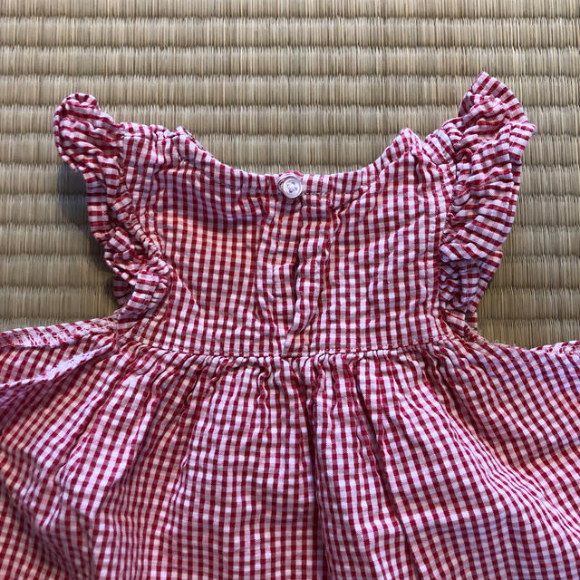 ZARA(ザラ)のbaby服　赤ちゃん服　ザラホーム　ギンガムチェック キッズ/ベビー/マタニティのキッズ服女の子用(90cm~)(ワンピース)の商品写真