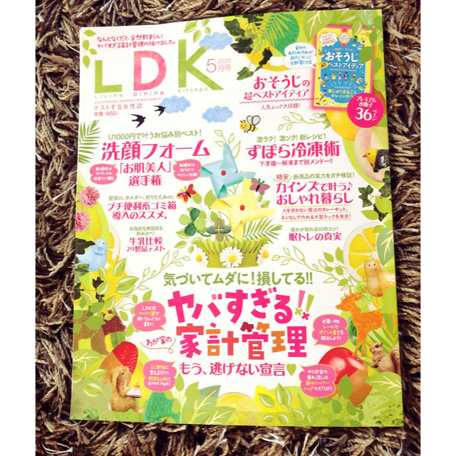 集英社(シュウエイシャ)のLDK (エル・ディー・ケー) 2020年 05月号 エンタメ/ホビーの雑誌(生活/健康)の商品写真