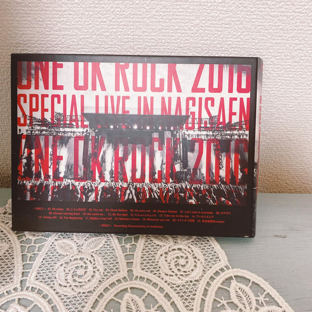 ONE OK ROCK(ワンオクロック)のワンオク  DVD エンタメ/ホビーのDVD/ブルーレイ(ミュージック)の商品写真