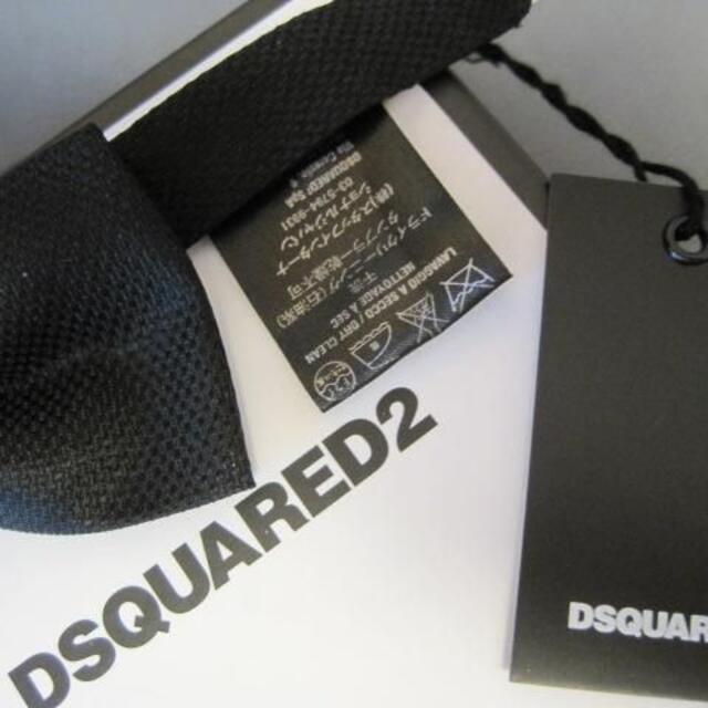 DSQUARED2(ディースクエアード)のDSQUARED2 Classic Silk Bow Tie 蝶ネクタイ 黒 メンズのファッション小物(ネクタイ)の商品写真