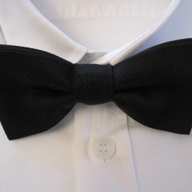 DSQUARED2(ディースクエアード)のDSQUARED2 Classic Silk Bow Tie 蝶ネクタイ 黒 メンズのファッション小物(ネクタイ)の商品写真