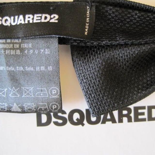 DSQUARED2(ディースクエアード)のDSQUARED2 Classic Silk Bow Tie 蝶ネクタイ 黒 メンズのファッション小物(ネクタイ)の商品写真