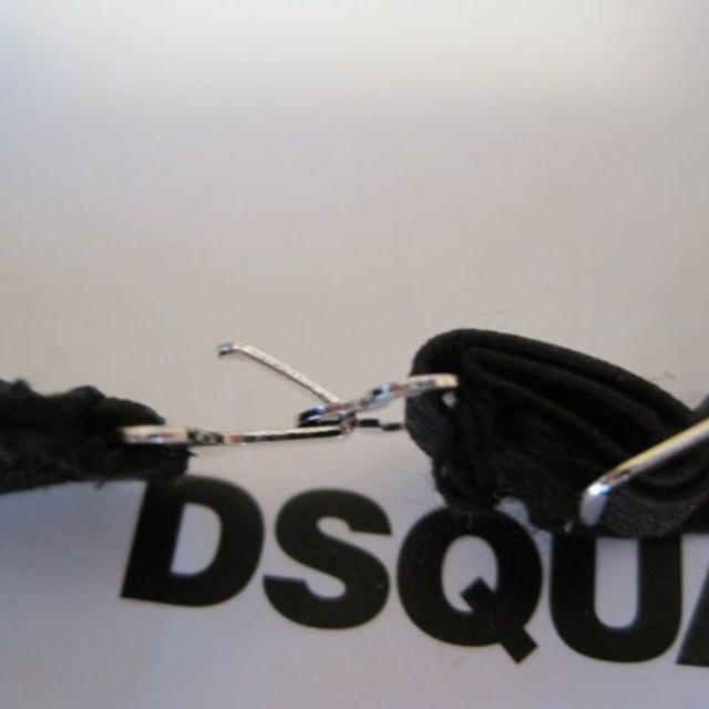 DSQUARED2(ディースクエアード)のDSQUARED2 Classic Silk Bow Tie 蝶ネクタイ 黒 メンズのファッション小物(ネクタイ)の商品写真