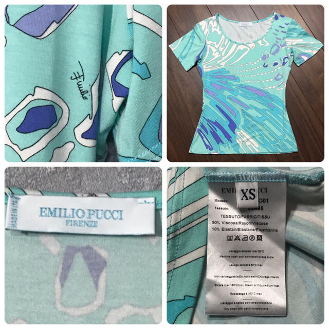 EMILIO PUCCI(エミリオプッチ)のEMILIO PUCCI カットソー レディースのトップス(Tシャツ(半袖/袖なし))の商品写真