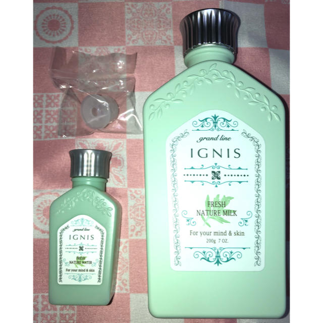 IGNIS(イグニス)のイグニス フレッシュ ネイチャー ミルク サンプルウォーター30ml コスメ/美容のスキンケア/基礎化粧品(化粧水/ローション)の商品写真