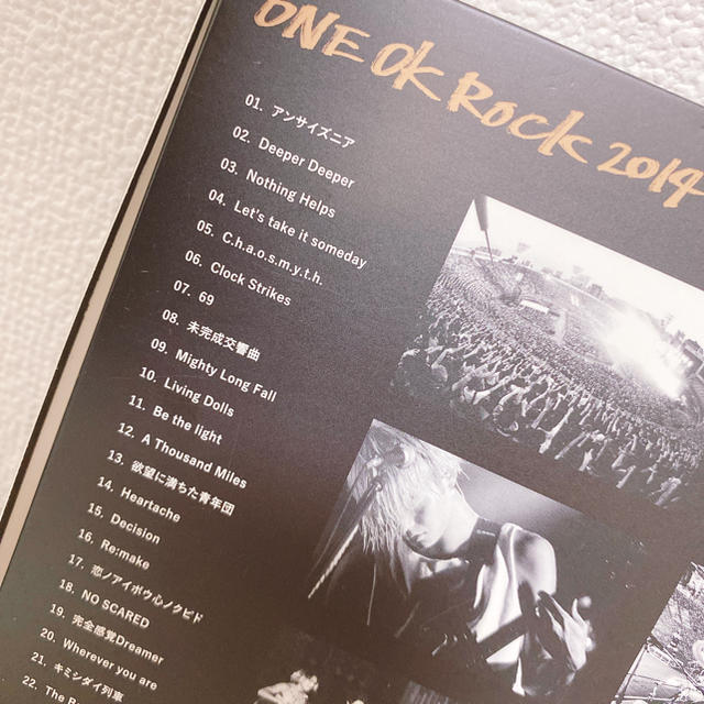 ONE OK ROCK(ワンオクロック)のワンオク  LIVE DVD エンタメ/ホビーのDVD/ブルーレイ(ミュージック)の商品写真