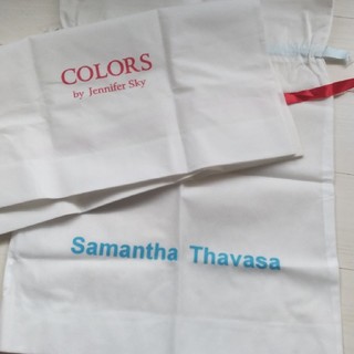 サマンサタバサ(Samantha Thavasa)のサマンサタバサ　COLORS　巾着袋(ショップ袋)