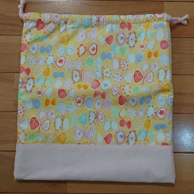 入園、入学 お着替え袋 体操袋 バッグ ハンドメイド ハンドメイドのキッズ/ベビー(バッグ/レッスンバッグ)の商品写真