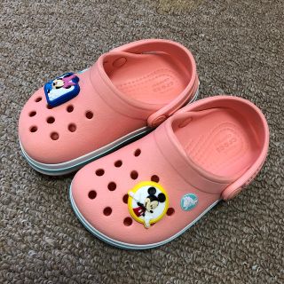 クロックス(crocs)のkk様専用　クロックス　クロックバンド　キッズ　C6 14センチ(サンダル)