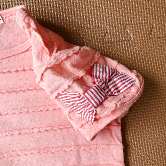 BeBe(ベベ)のスラップスリップ Tシャツ 110cm キッズ/ベビー/マタニティのキッズ服女の子用(90cm~)(Tシャツ/カットソー)の商品写真