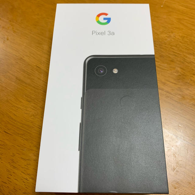 新品未使用 pixel3a 64GB simロック解除済 ブラックスマートフォン/携帯電話