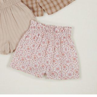 キャラメルベビー&チャイルド(Caramel baby&child )のapolina MAY SHORTS PALE QUILT PRINT2-3y(パンツ/スパッツ)