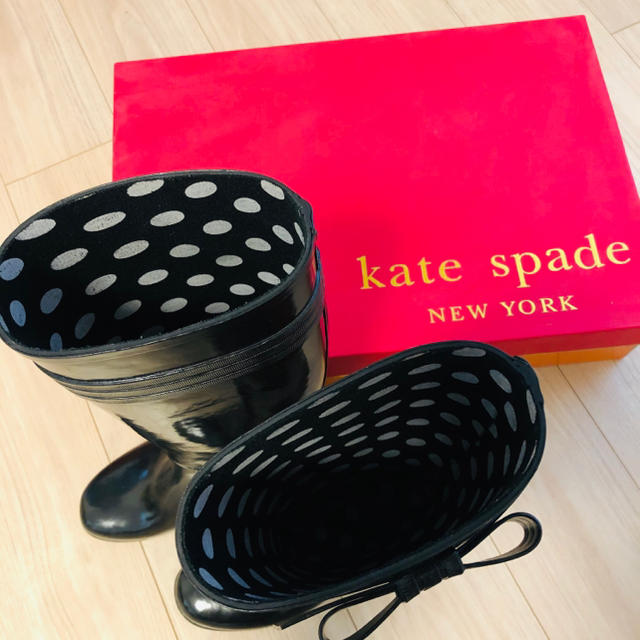 kate spade new york(ケイトスペードニューヨーク)のKate Spade ♠️ ケイトスペード レインブーツ レディースの靴/シューズ(レインブーツ/長靴)の商品写真