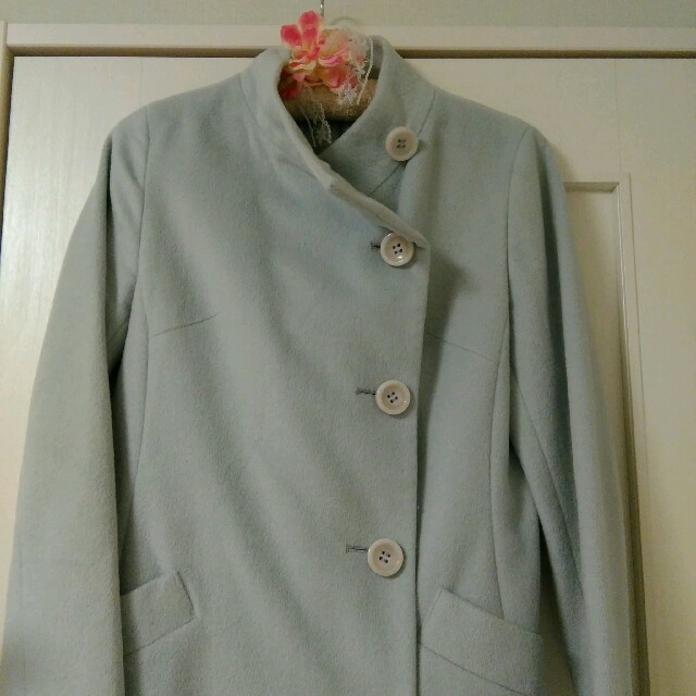 ef-de(エフデ)のアンゴラ入りコート レディースのジャケット/アウター(ロングコート)の商品写真