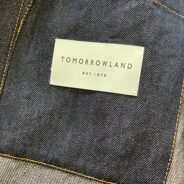 TOMORROWLAND(トゥモローランド)のTomorrow Land paper denim ブレザージャケット レディースのジャケット/アウター(Gジャン/デニムジャケット)の商品写真