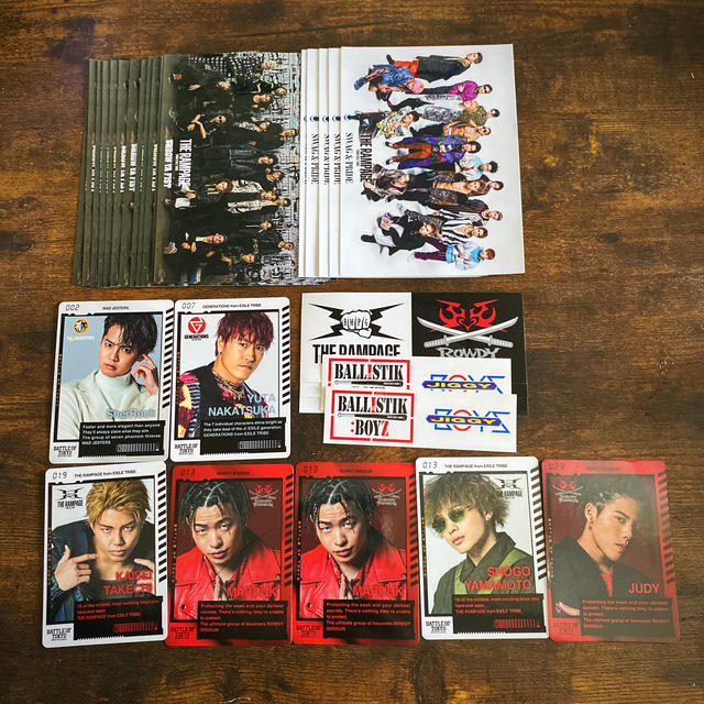 EXILE TRIBE(エグザイル トライブ)のLDH ステッカー 寄せ集め エンタメ/ホビーのコレクション(その他)の商品写真