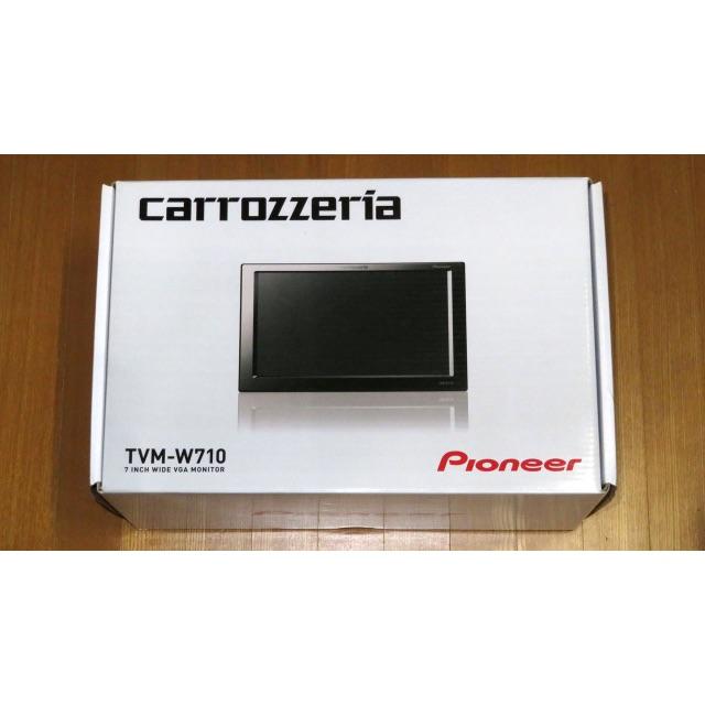 Pioneer(パイオニア)の【新品・未開封】カロッツェリア 7V型モニター TVM-W710 自動車/バイクの自動車(カーナビ/カーテレビ)の商品写真