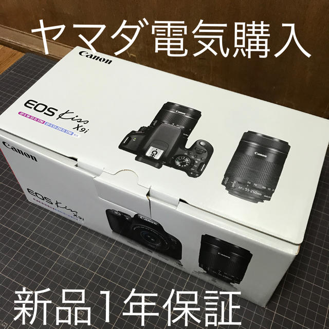 今年の新作から定番まで！ CANON Canon EOS ダブルズームkit X9i kiss デジタル一眼 