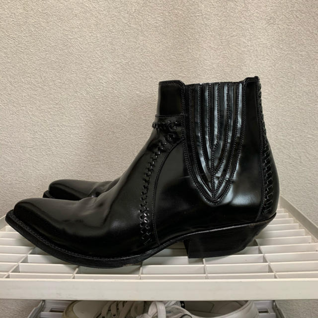 15ss saint laurent paris サンティアゴ　ブーツ