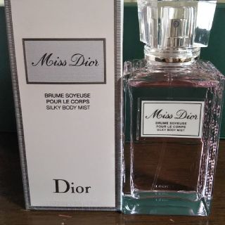 ディオール(Dior)のミスディオール  シルキーボディミスト100ml(香水(女性用))