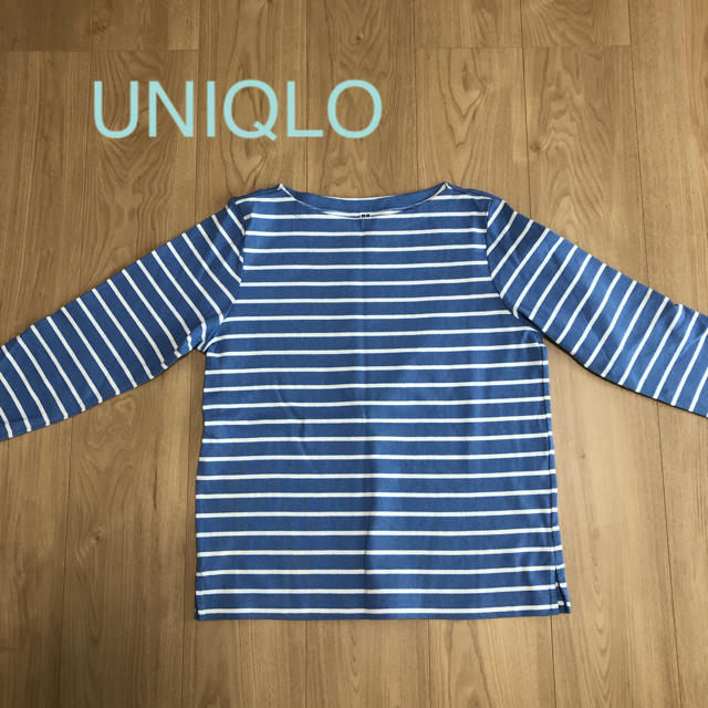 UNIQLO(ユニクロ)のUNIQLO ボーダートップス レディースのトップス(カットソー(長袖/七分))の商品写真