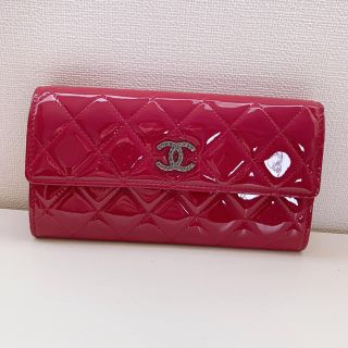 シャネル(CHANEL)の4/10まで！！CHANEL エナメル 長財布(財布)