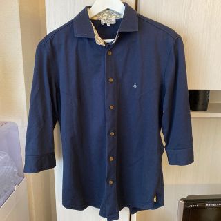 ヴィヴィアンウエストウッド(Vivienne Westwood)のヴィヴィアンウエストウッドマン　カラーnavy　サイズ50(シャツ)