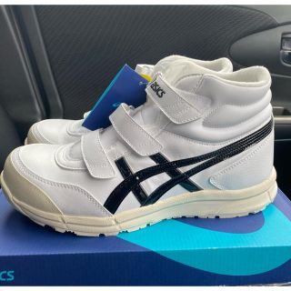 アシックス(asics)の限定カラー　アシックス安全靴　CP302 ホワイト×ブラック(その他)