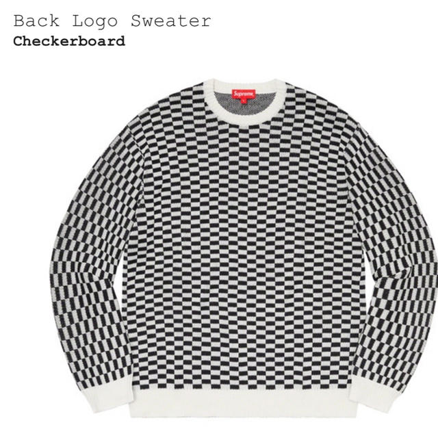 【新品未使用】【Ｍ】Supreme Back Logo Sweater