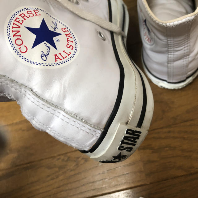 CONVERSE(コンバース)のコンバース　オールスター　レザー　ハイカット レディースの靴/シューズ(スニーカー)の商品写真