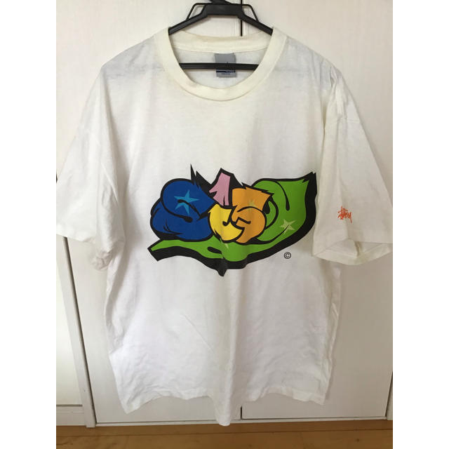 STUSSY(ステューシー)のステューシー×ダブルタップス   Tシャツ　裏wネーム メンズのトップス(Tシャツ/カットソー(半袖/袖なし))の商品写真