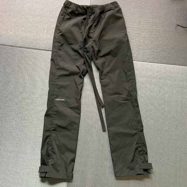 fear of  god baggy nylon pants