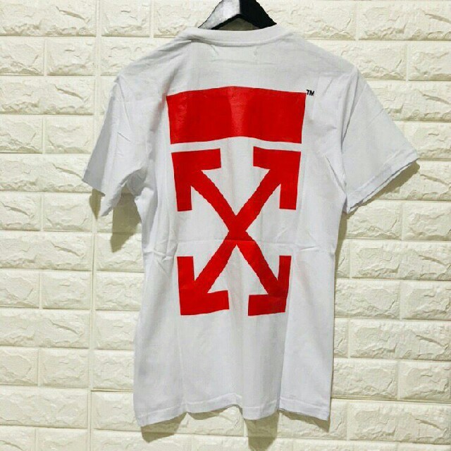 OFF-WHITE(オフホワイト)のOFF-WHITE  オフホワイト Tシャツ ホワイト メンズのトップス(Tシャツ/カットソー(半袖/袖なし))の商品写真