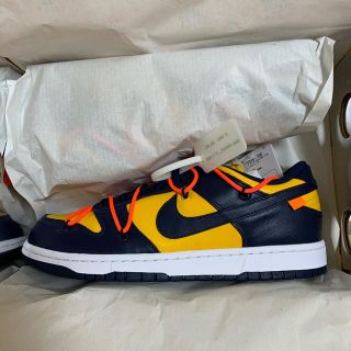 ナイキ(NIKE)の新品 国内正規 NIKE OFF-WHITE DUNK LOW LTHR (スニーカー)