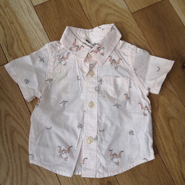 babyGAP(ベビーギャップ)のGap ×Disney アロハシャツ キッズ/ベビー/マタニティのベビー服(~85cm)(シャツ/カットソー)の商品写真