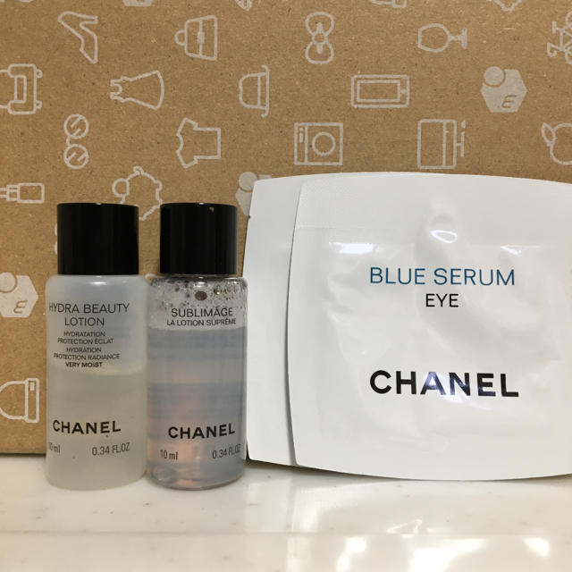 CHANEL(シャネル)のCHANELシャネル　サンプル 4点 コスメ/美容のキット/セット(サンプル/トライアルキット)の商品写真