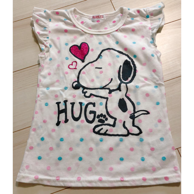 トップス  130センチ ノースリーブ 女の子 キッズ/ベビー/マタニティのキッズ服女の子用(90cm~)(Tシャツ/カットソー)の商品写真