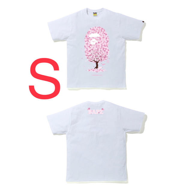 A BATHING APE(アベイシングエイプ)のBAPE SAKURA TREE TEE 2020 メンズのトップス(Tシャツ/カットソー(半袖/袖なし))の商品写真