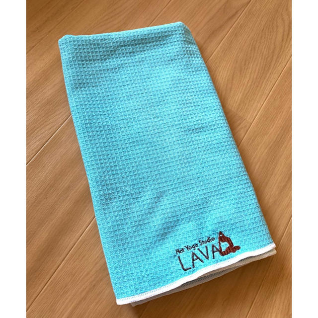 LAVA YOGA RUG ヨガマット ラグ ブルー   スポーツ/アウトドアのトレーニング/エクササイズ(ヨガ)の商品写真