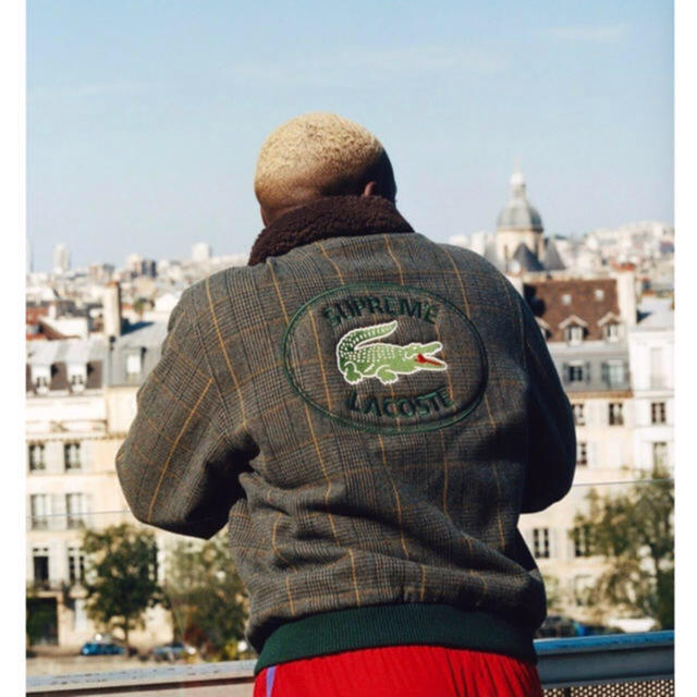 supreme x Lacoste - ナイロンジャケット