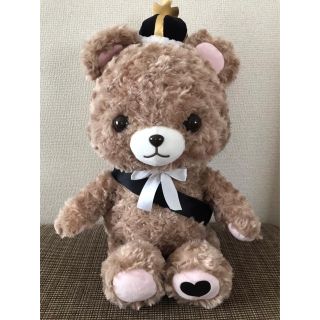 クラウンベア BIGぬいぐるみ 黒色 長瀬廉ナムコ限定(ぬいぐるみ)