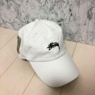 ステューシー(STUSSY)のSTUSSY/ステューシー　キャップ　白(キャップ)